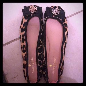 Kate Spade New York Leopard Ballerina Flats